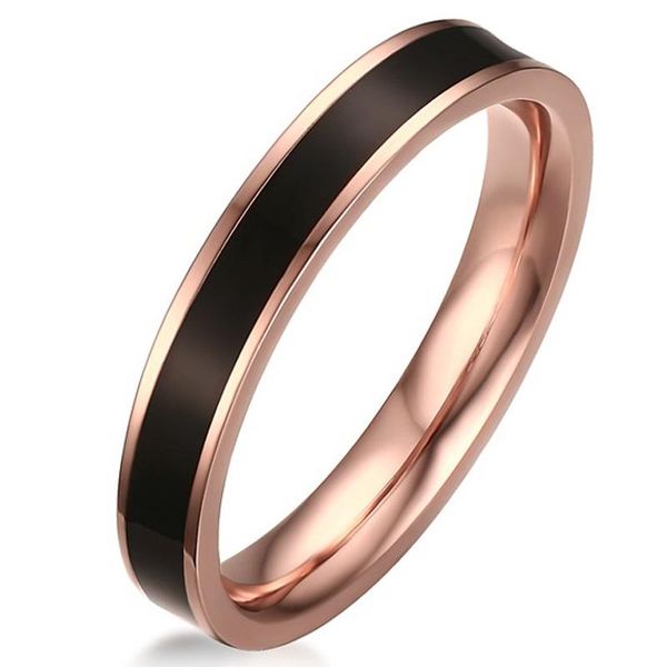 wedding rings stainless steel rose gold ring for women 3.5mm thin brands black enamel, Slivery;golden
wedding rings stainless steel rose gold ring for women 3.5mm thin brands black enamel, Slivery;golden