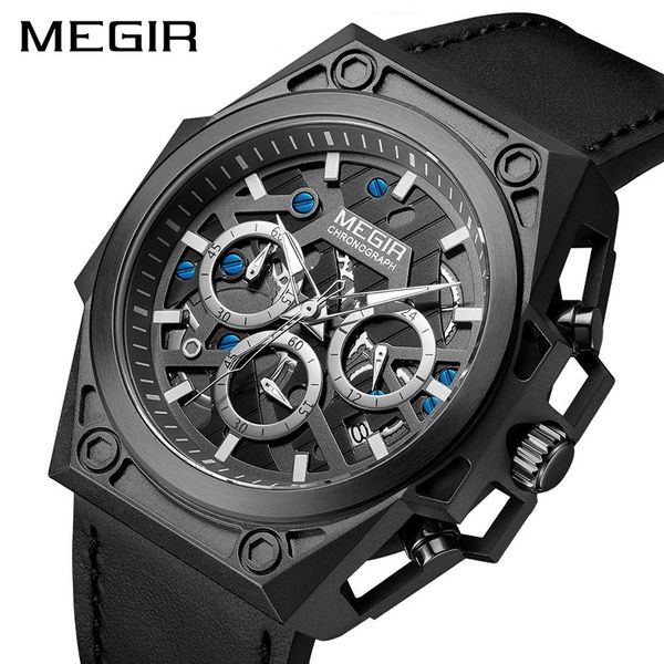 wristwatches megir black stainless steel men watches 2021 luxury waterproof sport wrist for military watch clocks drop, Slivery;brown
wristwatches megir black stainless steel men watches 2021 luxury waterproof sport wrist for military watch clocks drop, Slivery;brown