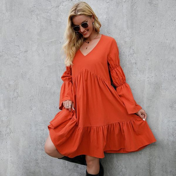 casual dresses autumn 2021 women beauty summer bohemian holiday dress big flounced print sleeveless, Black;gray
casual dresses autumn 2021 women beauty summer bohemian holiday dress big flounced print sleeveless, Black;gray