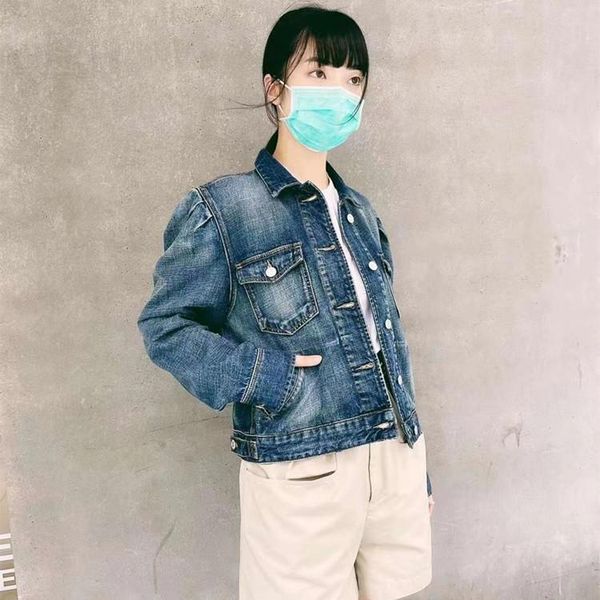 women's jackets denim jacket coat turn-down collar female 2021 spring autumn fashion outwear with pockets, Black;brown
women's jackets denim jacket coat turn-down collar female 2021 spring autumn fashion outwear with pockets, Black;brown