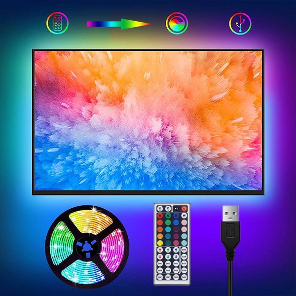 strips led strip lights usb 5v ir remote control flexible ribbon rgb tv backlight for room decor wall decoration 5m/10m
strips led strip lights usb 5v ir remote control flexible ribbon rgb tv backlight for room decor wall decoration 5m/10m