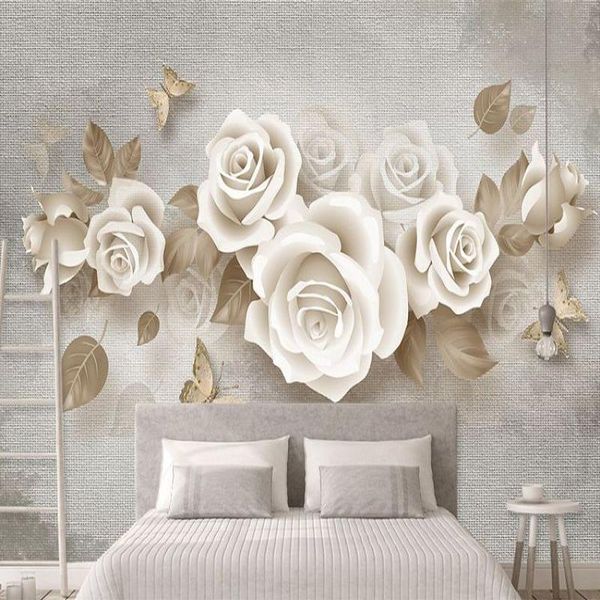wallpapers custom po wallpaper classical rose home decor abstract wall painting 3d 
wallpapers custom po wallpaper classical rose home decor abstract wall painting 3d