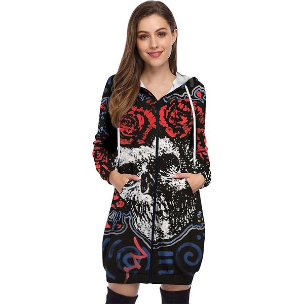 halloween comfortable autumn and winter loose print street hipster hooded zipper cardigan mid-length coat sweater women, Tan;black
halloween comfortable autumn and winter loose print street hipster hooded zipper cardigan mid-length coat sweater women, Tan;black