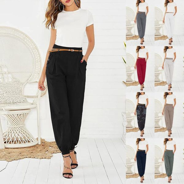 women's pants & capris womens solid color loose low waist wide leg autumn casual party office lady simple long pantalones spring, Black;white
women's pants & capris womens solid color loose low waist wide leg autumn casual party office lady simple long pantalones spring, Black;white