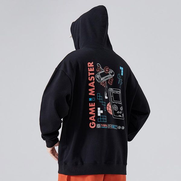 men's hoodies & sweatshirts 2021 autumn and winter tide brand retro nostalgia hoodie hong kong-style street literary women's plus-, Black
men's hoodies & sweatshirts 2021 autumn and winter tide brand retro nostalgia hoodie hong kong-style street literary women's plus-, Black