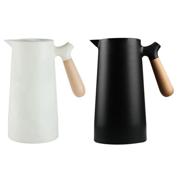 Water Bottles 2PCS Large Capacity Nordic Thermal Insulation Kettle Household Pot,White & Black
Water Bottles 2PCS Large Capacity Nordic Thermal Insulation Kettle Household Pot,White & Black