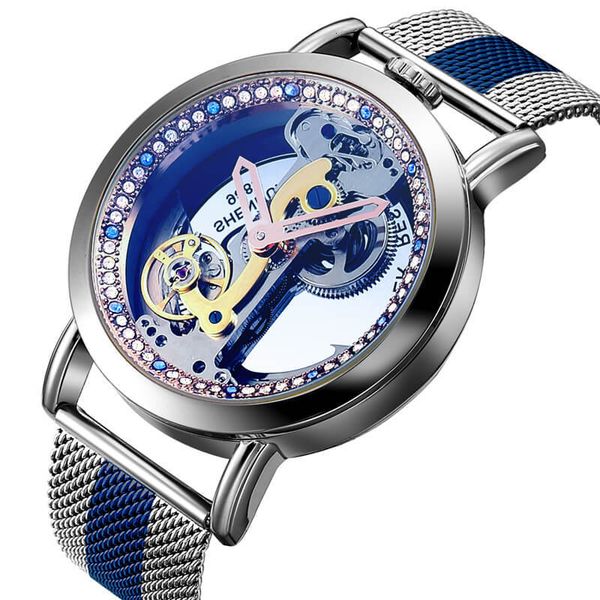 luxury steel automatic mechanical watches men steampunk transparent skeleton self winding gentlemen clock clocks box montre homme, Slivery;brown
luxury steel automatic mechanical watches men steampunk transparent skeleton self winding gentlemen clock clocks box montre homme, Slivery;brown