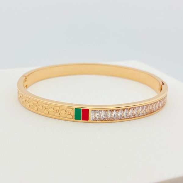bangle bracelets for women red green bar with diamonds titanium steel 18k gold small dot bracelet floral pattern open hand girl's gift, Black
bangle bracelets for women red green bar with diamonds titanium steel 18k gold small dot bracelet floral pattern open hand girl's gift, Black