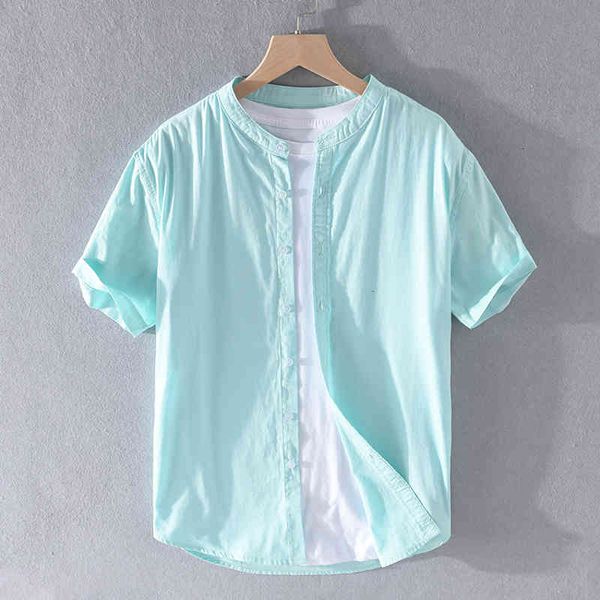 men's t-shirts style italy brand cotton short sleeve summer for men fashion stand collar shirt mens solid camiseta overhemd hlgb, White;black
men's t-shirts style italy brand cotton short sleeve summer for men fashion stand collar shirt mens solid camiseta overhemd hlgb, White;black