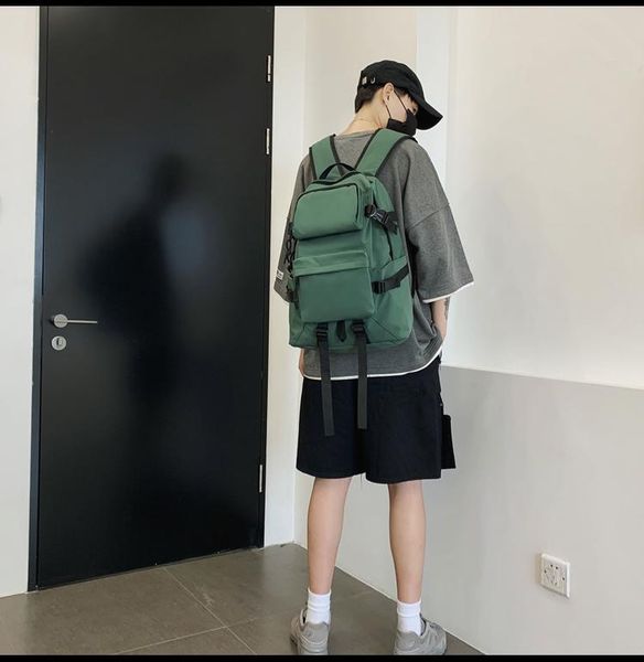 backpack bb1094 2021 trendy women korean version of the wild simple men's
backpack bb1094 2021 trendy women korean version of the wild simple men's