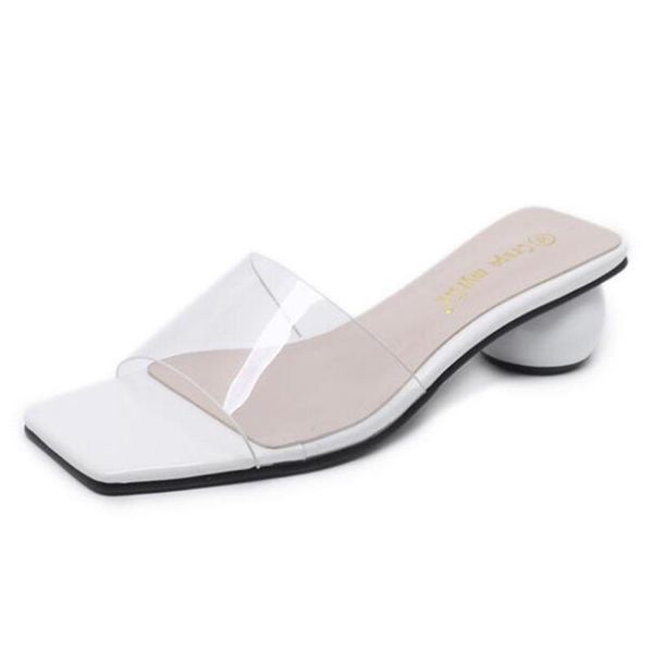 slippers summer women shoes fashion casual thick heel transparent open toe square head zapatillas mujer sh466, Black
slippers summer women shoes fashion casual thick heel transparent open toe square head zapatillas mujer sh466, Black