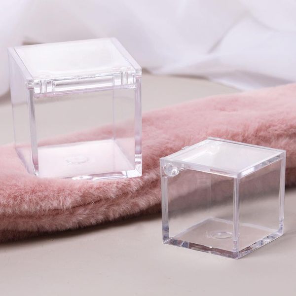gift wrap 12pcs food grade plastic packing box transparent candy/ packaging boxes square small jewelry party supplies
gift wrap 12pcs food grade plastic packing box transparent candy/ packaging boxes square small jewelry party supplies
