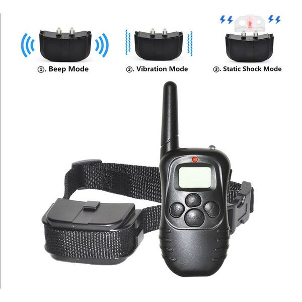 remote electronic dog training collars lcd screen display by battery 100 levels pet adjustable po044 & leashes
remote electronic dog training collars lcd screen display by battery 100 levels pet adjustable po044 & leashes