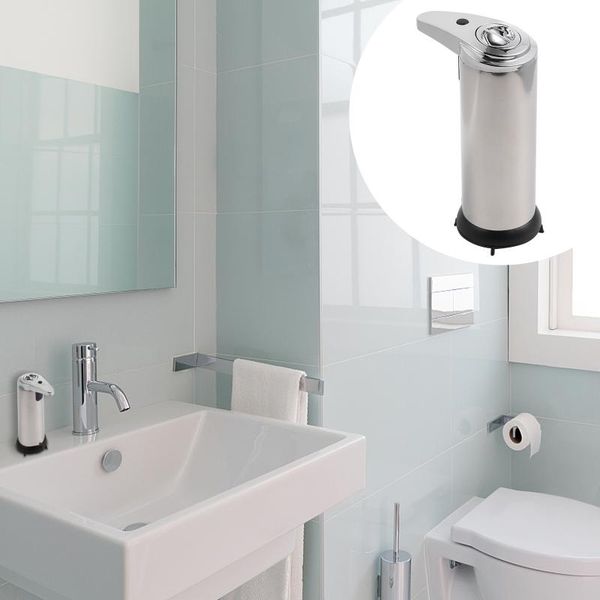 liquid soap dispenser 1 set stainless automatic sensor touchless tools (silver)
liquid soap dispenser 1 set stainless automatic sensor touchless tools (silver)