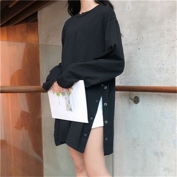 casual loose simple solid long design o-neck female t-shirts college wind long sleeve basic all match women t-shirt 210522, White
casual loose simple solid long design o-neck female t-shirts college wind long sleeve basic all match women t-shirt 210522, White