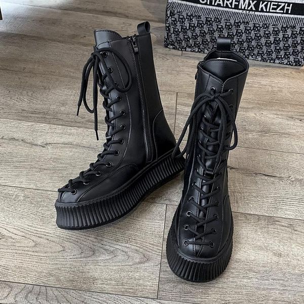 boots slim flat thigh high platform women thick sole ankle booties shoes black winter long female casual
boots slim flat thigh high platform women thick sole ankle booties shoes black winter long female casual