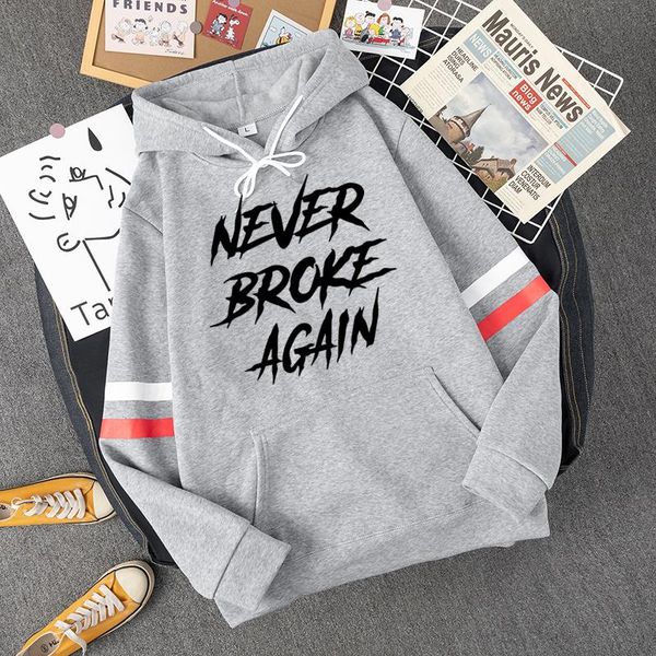 men's hoodies & sweatshirts coldproof vogue men hooded never broke again printing sportwear loose vintage male sweatshirt large size ho, Black
men's hoodies & sweatshirts coldproof vogue men hooded never broke again printing sportwear loose vintage male sweatshirt large size ho, Black