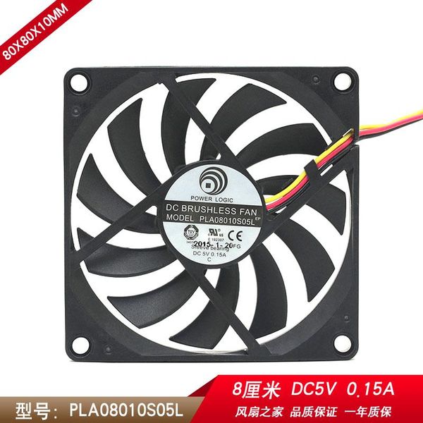 fans & coolings power logic pla08010s05l 5v 0.15a 8 cm 8010 usb cooling fan
fans & coolings power logic pla08010s05l 5v 0.15a 8 cm 8010 usb cooling fan