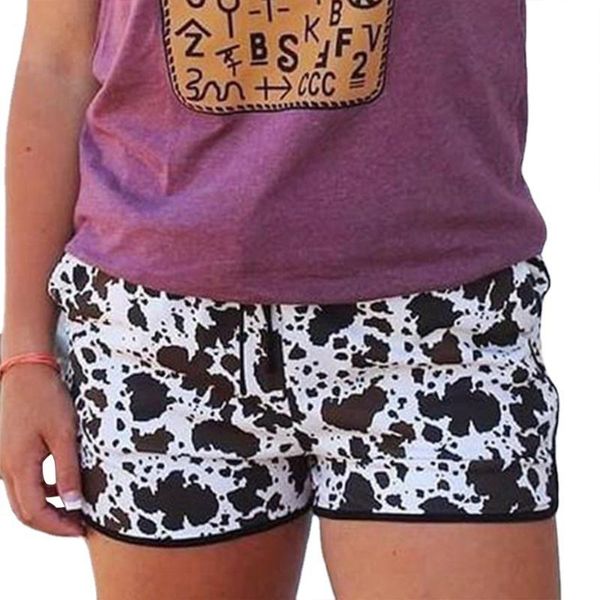 women's shorts summer high waist drawstring retro printed pants women ladies basic casual short running jogger, White;black
women's shorts summer high waist drawstring retro printed pants women ladies basic casual short running jogger, White;black