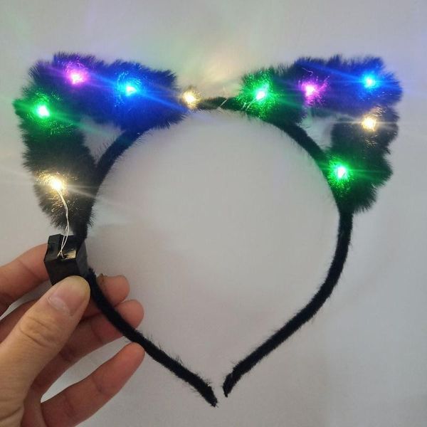 party decoration 10pcs christmas led animal mouse headband light up cat monkey ear hair hoop children glowing toy flash headdress carn
party decoration 10pcs christmas led animal mouse headband light up cat monkey ear hair hoop children glowing toy flash headdress carn