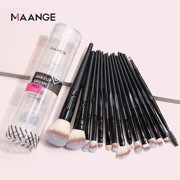 15pcs/set nylon wool makeup brush quickly apply fashion eye shadow blush for women facial tools brushes
15pcs/set nylon wool makeup brush quickly apply fashion eye shadow blush for women facial tools brushes