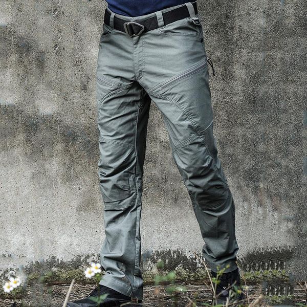 men's pants waterproof jogger men military style tactical male casual cargo multi-pockets rip-strousers fashion, Black
men's pants waterproof jogger men military style tactical male casual cargo multi-pockets rip-strousers fashion, Black
