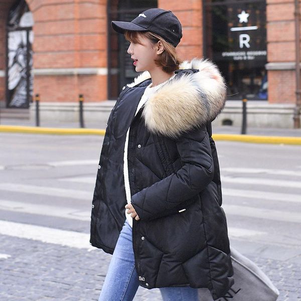 women's trench coats women warm thicken loose zipper winter coat 2021 fashion hooded fur collar medium long parkas jacket, Tan;black
women's trench coats women warm thicken loose zipper winter coat 2021 fashion hooded fur collar medium long parkas jacket, Tan;black