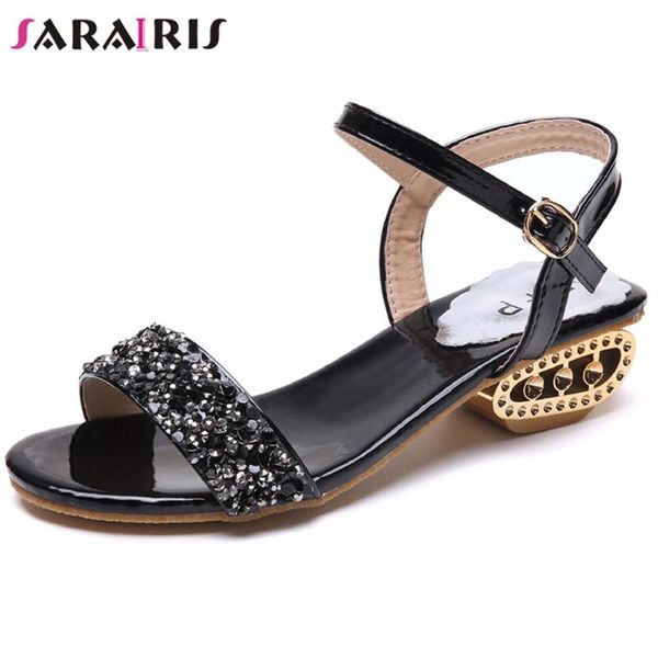 dress shoes sarairis ins luxury summer female strange style heel bling golden back strap sandals party casual women woman, Black
dress shoes sarairis ins luxury summer female strange style heel bling golden back strap sandals party casual women woman, Black