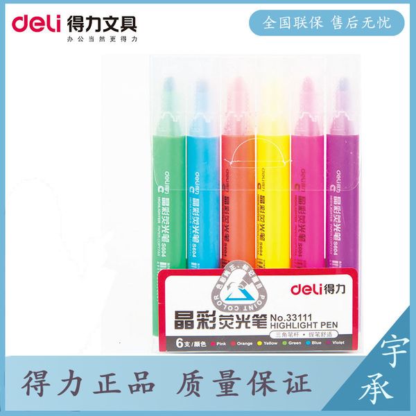 painting pens deli office stationery 33111 six color orcent key mark note number pen 6 / box, Black;red
painting pens deli office stationery 33111 six color orcent key mark note number pen 6 / box, Black;red