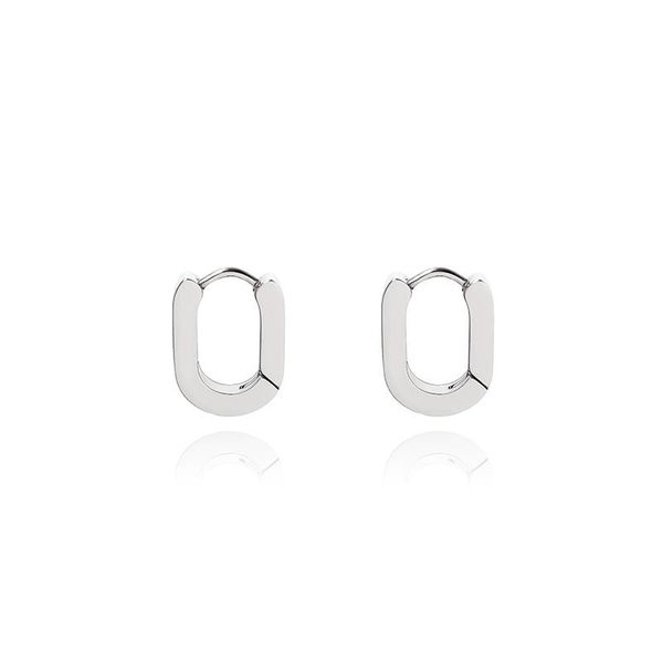 hoop & huggie titanium steel does not fade minimalist style bold flat oval ring earrings male and female personality street, Golden;silver
hoop & huggie titanium steel does not fade minimalist style bold flat oval ring earrings male and female personality street, Golden;silver
