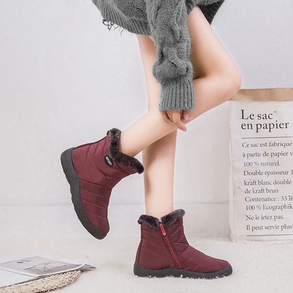 boots 2021 waterproof warm women shoes zipper high heel ankle female block mid heels casual botas mujer booties feminina plush, Black
boots 2021 waterproof warm women shoes zipper high heel ankle female block mid heels casual botas mujer booties feminina plush, Black