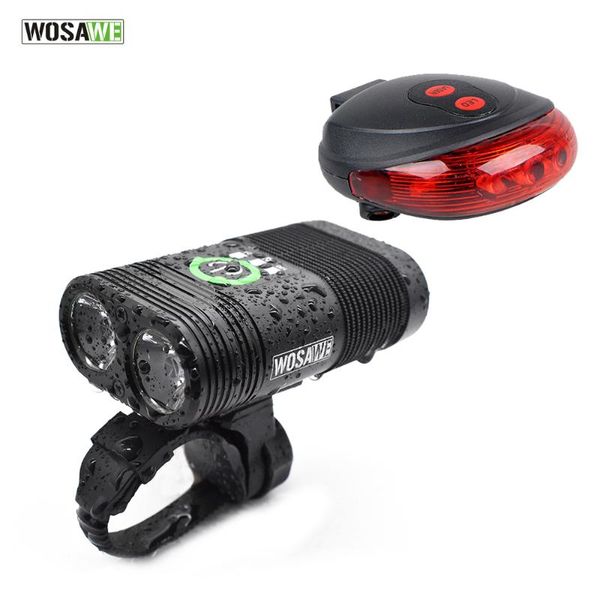 bike lights wosawe 2400 lumens light 2-xpe led lamps bicycle headlight head front flash light+back safety rear
bike lights wosawe 2400 lumens light 2-xpe led lamps bicycle headlight head front flash light+back safety rear