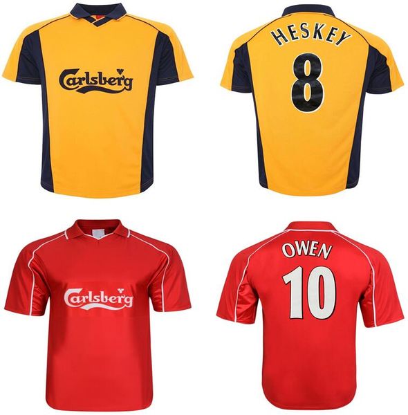 2000 2002 michael owen gerrard retro soccer jersey 2001 heskey litmanen fowler redknapp carragher vintage classic football shirtghjgjkm, Black;yellow
2000 2002 michael owen gerrard retro soccer jersey 2001 heskey litmanen fowler redknapp carragher vintage classic football shirtghjgjkm, Black;yellow