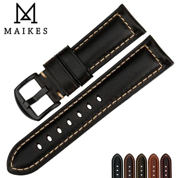 watch bands maikes vintage oil wax leather band 20mm 22mm 24mm 26mm watchbands accessories bracelet for strap, Black;brown
watch bands maikes vintage oil wax leather band 20mm 22mm 24mm 26mm watchbands accessories bracelet for strap, Black;brown