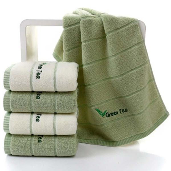 towel 34*73cm fresh green matcha color face cotton striped embroidery soft hand absorbent el home use 1piece
towel 34*73cm fresh green matcha color face cotton striped embroidery soft hand absorbent el home use 1piece