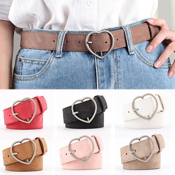 belts multi-color ladies heart-shaped pin buckle design belt metal ring matte leather women's gold pants pu wholesale, Black;brown
belts multi-color ladies heart-shaped pin buckle design belt metal ring matte leather women's gold pants pu wholesale, Black;brown
