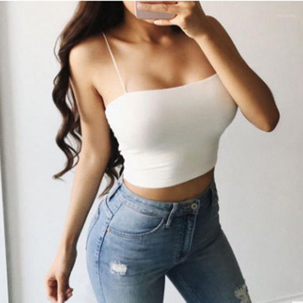 women's tanks & camis gaoke summer women crop sleeveless shirt slim lady bralette strap skinny vest femme camisole, White
women's tanks & camis gaoke summer women crop sleeveless shirt slim lady bralette strap skinny vest femme camisole, White