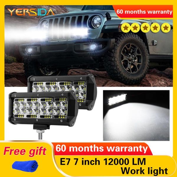 working light 7 inch e7 120w led work car 6000lm dc modified with four rows of bars for off-road pickup trucks
working light 7 inch e7 120w led work car 6000lm dc modified with four rows of bars for off-road pickup trucks