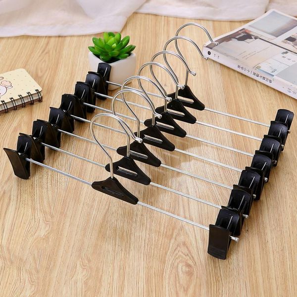 hangers & racks 10 pieces of black multifunctional trouser hanger, pants clip, clothes underwear shelf, household plastic hanger with clip
hangers & racks 10 pieces of black multifunctional trouser hanger, pants clip, clothes underwear shelf, household plastic hanger with clip