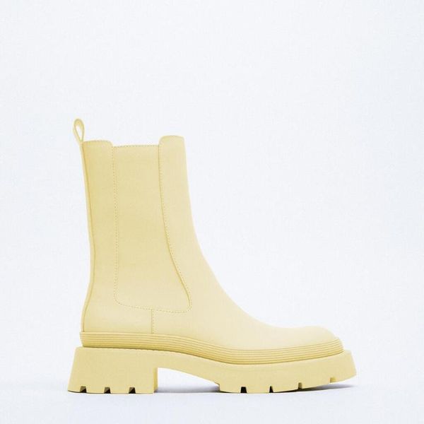 boots women's leather rubber low fabric pu hoof heels basic sewing woman flat fabri, Black
boots women's leather rubber low fabric pu hoof heels basic sewing woman flat fabri, Black