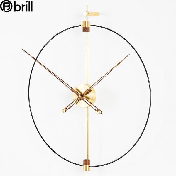 metal gold walnut office creative modern luxury wall clock living room large clocks home decor rustic antique reloj 5
metal gold walnut office creative modern luxury wall clock living room large clocks home decor rustic antique reloj 5
