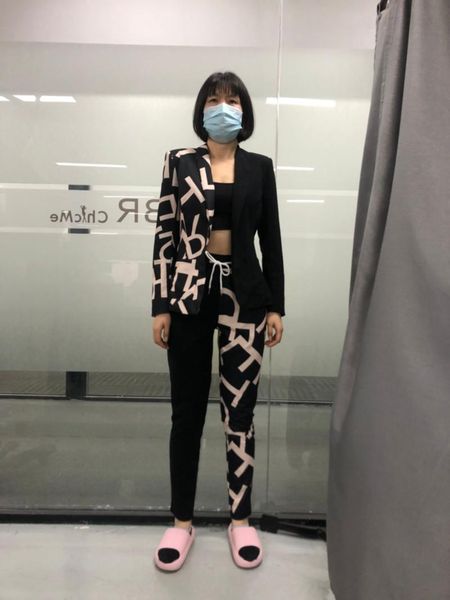 women's two piece pants autumn elegant women lapel collar double long sleeve breasted blazer tailored set pieces office lady work sets, White
women's two piece pants autumn elegant women lapel collar double long sleeve breasted blazer tailored set pieces office lady work sets, White