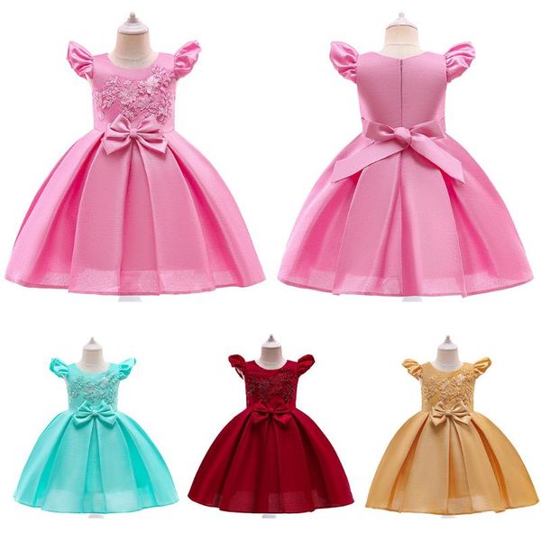 summer dress girl flower girls birthday banquet lace stitching elegant wedding tutu princess for children girl's dresses, Red;yellow
summer dress girl flower girls birthday banquet lace stitching elegant wedding tutu princess for children girl's dresses, Red;yellow