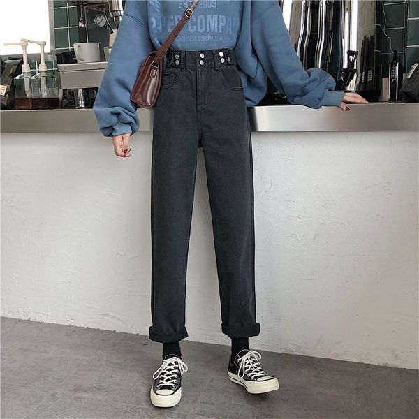 women's jeans spring autumn for women high waist mom denim beige blue femme loose harem pants
women's jeans spring autumn for women high waist mom denim beige blue femme loose harem pants