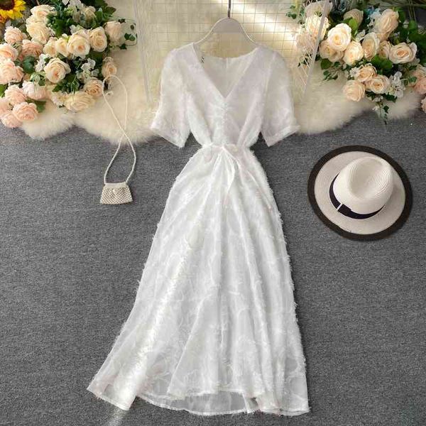 women causal white dress summer v neck midi chiffon es elegant ladies slim bodycon party vestidos mujer 210602, Black;gray
women causal white dress summer v neck midi chiffon es elegant ladies slim bodycon party vestidos mujer 210602, Black;gray