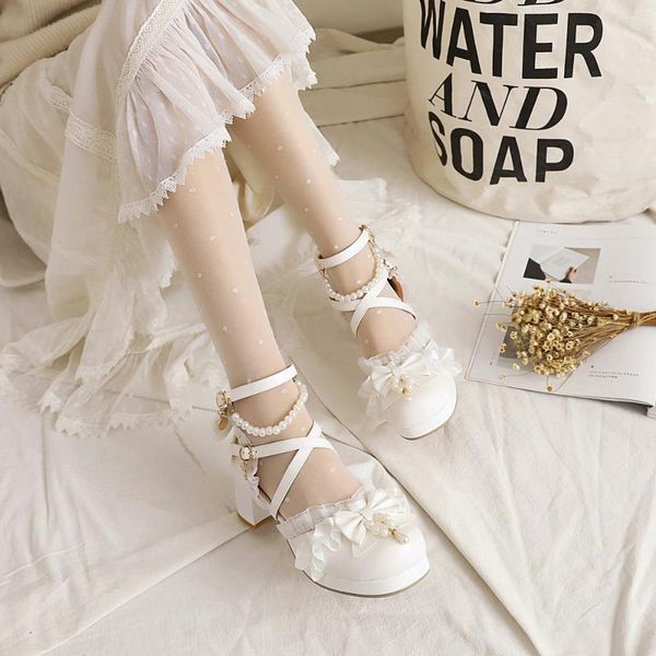 brand girl waterproof platform with bow beaded lace decoration princess mary jane plays lolita japanese big size shoe sandals, Black
brand girl waterproof platform with bow beaded lace decoration princess mary jane plays lolita japanese big size shoe sandals, Black