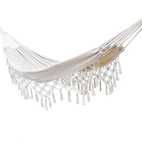 camp furniture double camping hammocks canvas tassel sleeping outdoor backyard swing beds for home garden laying accessories
camp furniture double camping hammocks canvas tassel sleeping outdoor backyard swing beds for home garden laying accessories