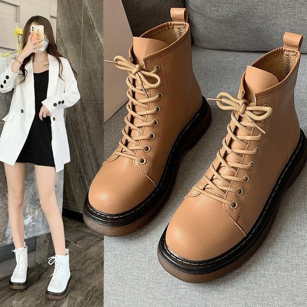 boots lolita rock shoes woman flat heel lace up round toe boots-women autumn ankle med rubber leather 2021 ladies lace-up basic, Black
boots lolita rock shoes woman flat heel lace up round toe boots-women autumn ankle med rubber leather 2021 ladies lace-up basic, Black