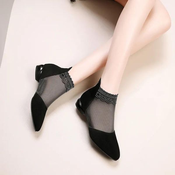 boots 2021 summer rhinestone lace female breathable mesh sandals women heels short ankle slides woman low heel size 9, Black
boots 2021 summer rhinestone lace female breathable mesh sandals women heels short ankle slides woman low heel size 9, Black