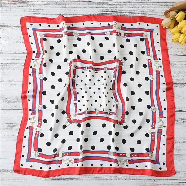 scarves belts print square bandana women fashion scarf wrap foulard femme soft handkercheif polka dot head hair, Blue;gray
scarves belts print square bandana women fashion scarf wrap foulard femme soft handkercheif polka dot head hair, Blue;gray